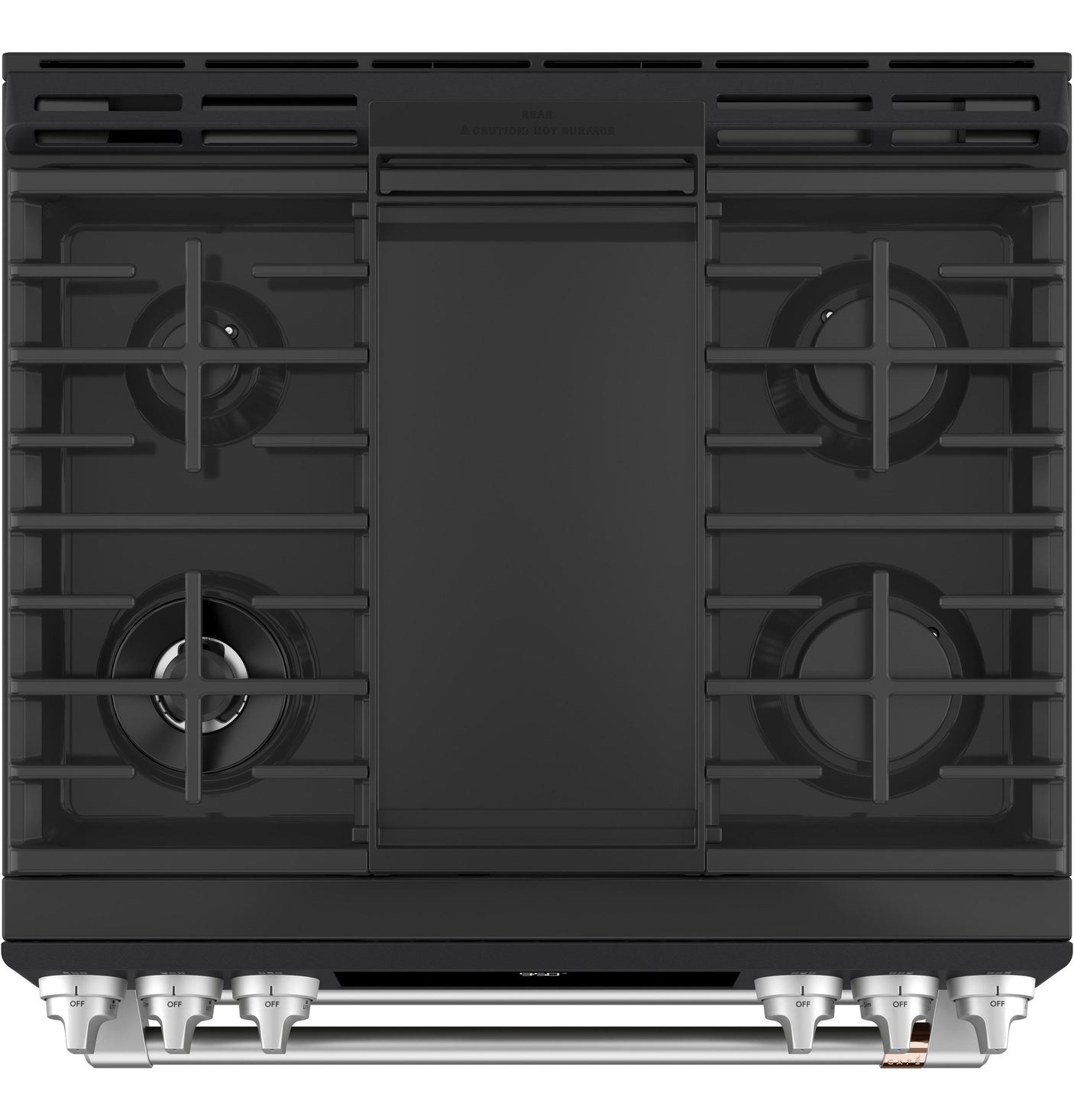 Café™ 30" Smart Slide-In, Front-Control, Dual-Fuel, Double-Oven Range with Convection