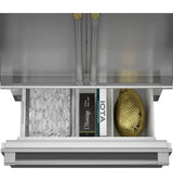 Monogram 36" Panel-Ready Integrated French-Door Refrigerator