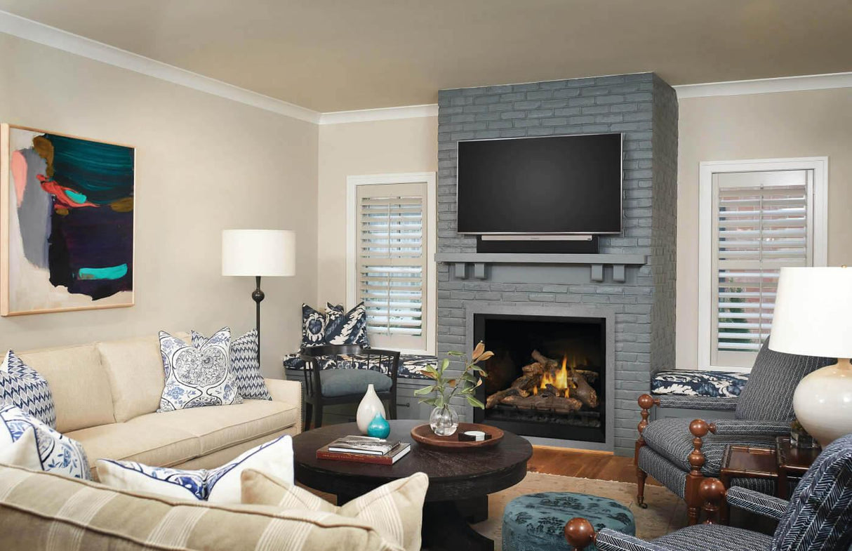 Elevation? 36 Direct Vent Gas Fireplace