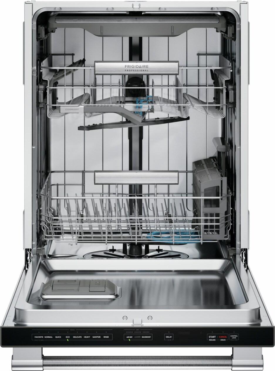 24" Stainless Steel Tub Built-In Dishwasher with CleanBoost™