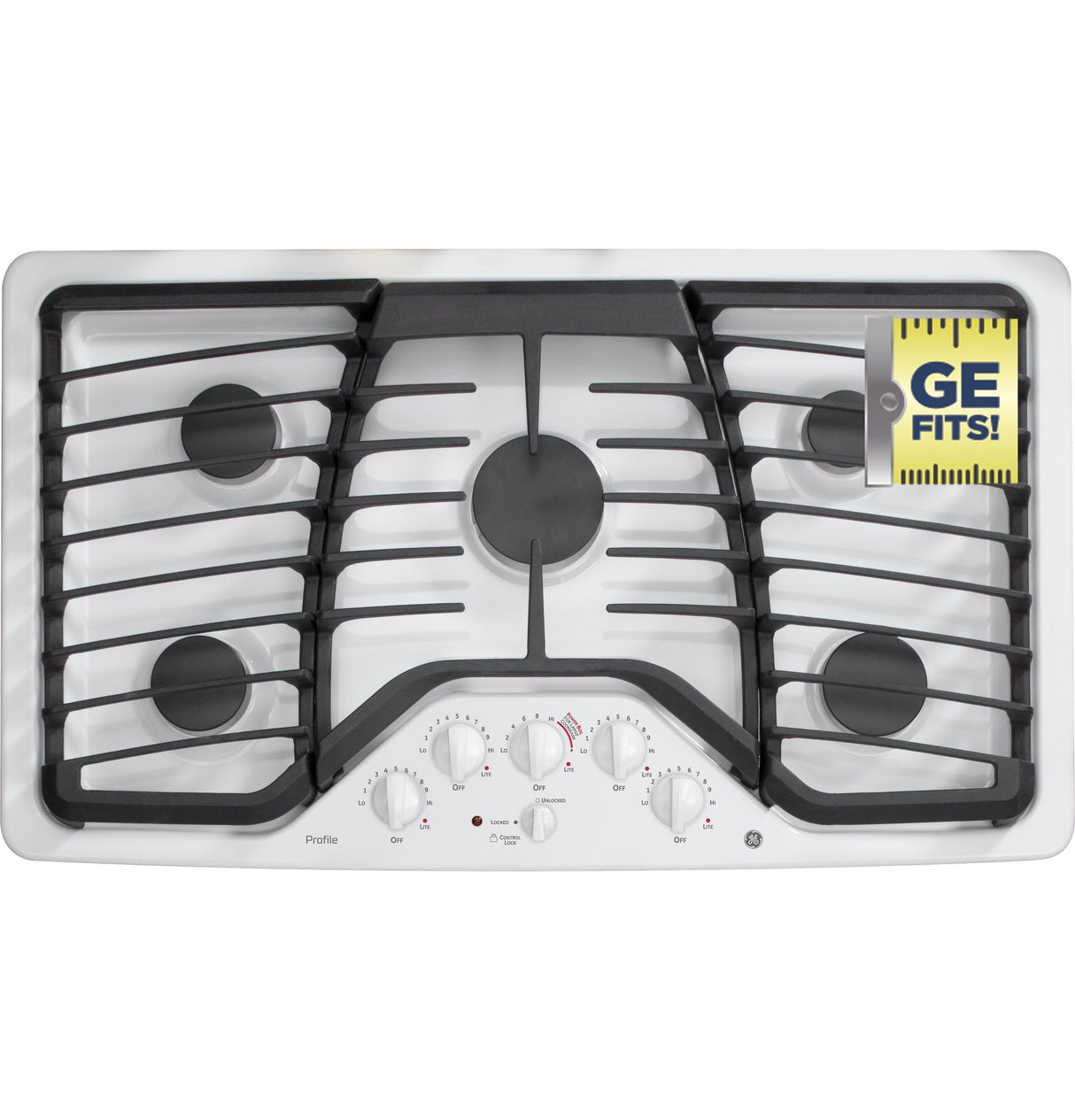 GE Profile™ Series 36" Built-In Gas Cooktop