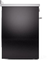 Professional Plus II 30 Inch Electric Freestanding Range in Glossy Black with Trim