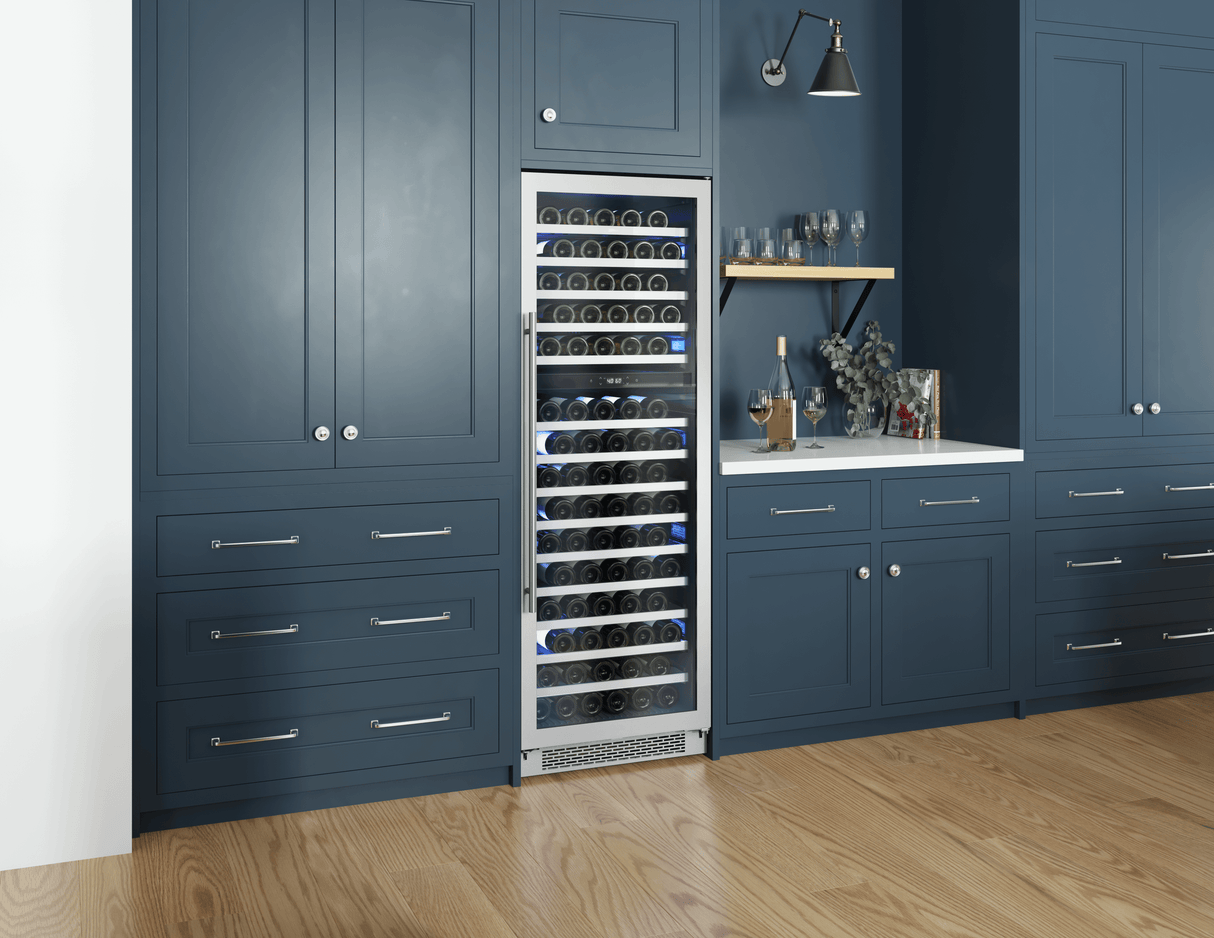 Presrv Wine Cooler, 24" FullSz, SS+Gls, Rvs Dr,2Z