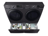 5.0 cu. ft. Smart Front Load Washer with Super Speed in Black Stainless Steel