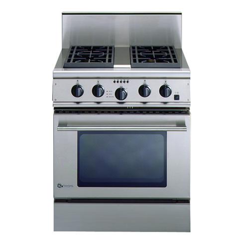 GE Monogram® 30" Free-Standing Professional Gas Range with 4 Burners and Convection Oven (Natural Gas)