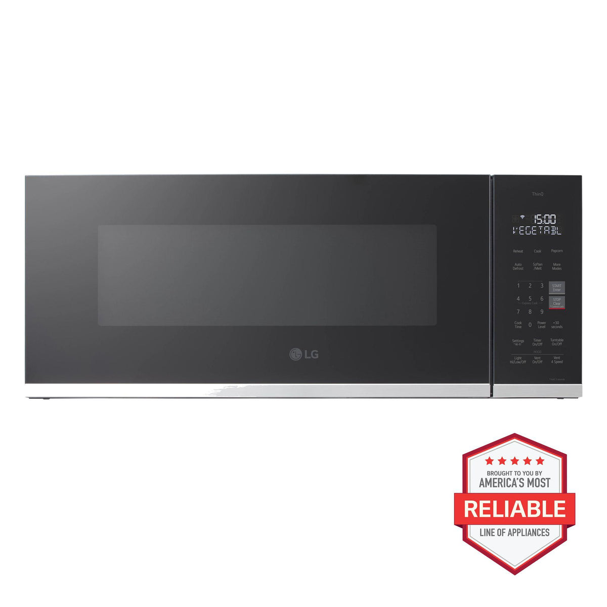 1.3 cu. ft. Smart Low Profile Over-the-Range Microwave Oven