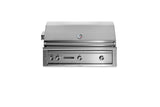 42" SEDONA BUILT-IN GRILL WITH ROTISSERIE, 1 PROSEAR INFRARED BURNER AND 2 STAINLESS STEEL BURNERS (L701PSR)