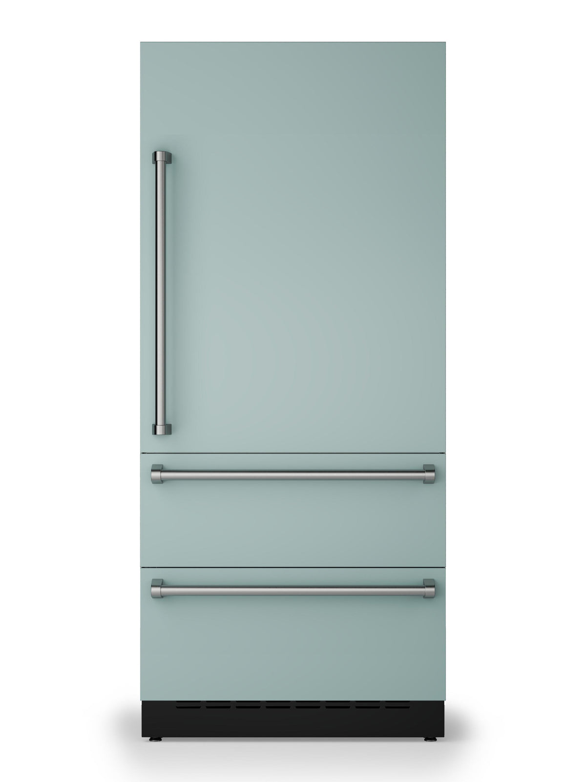 36"W. Integrated Bottom Freezer Door Panel Right Hinge - Splash