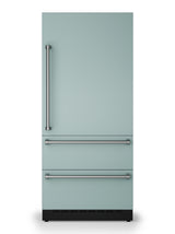 36"W. Integrated Bottom Freezer Door Panel Right Hinge - Splash