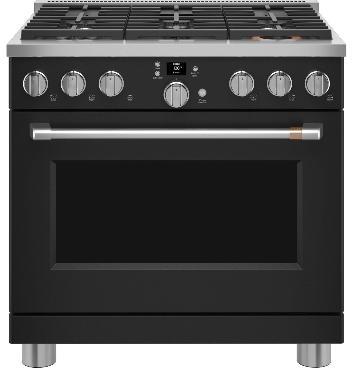 Café™ 36" Smart All-Gas Commercial-Style Range with 6 Burners (Natural Gas)