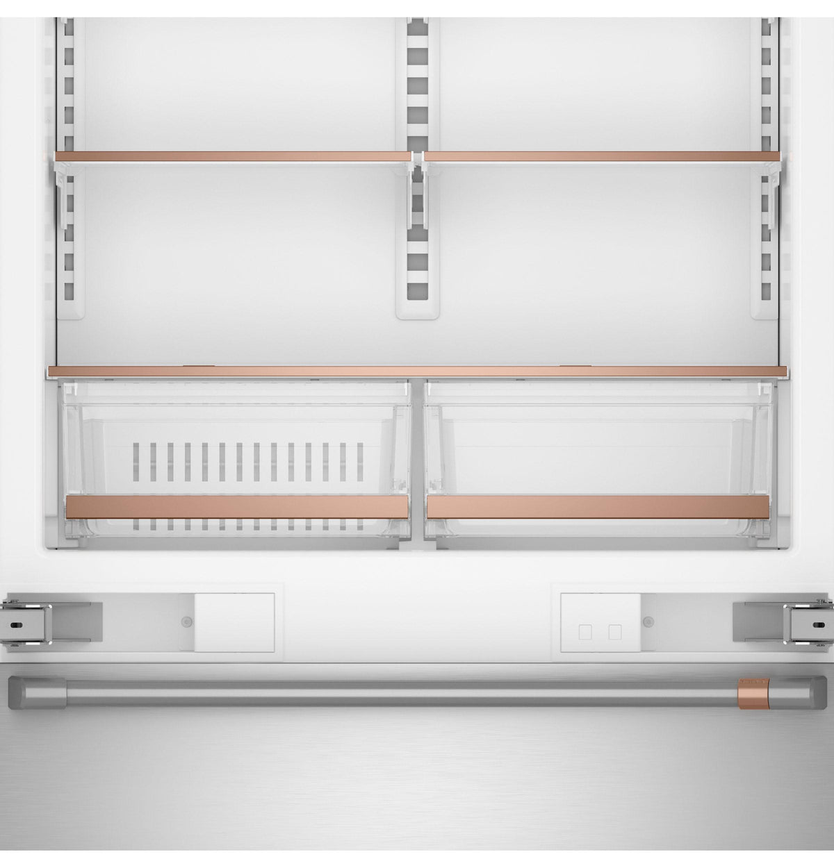 CAFE™ 36" Panel-Ready Integrated Bottom-Freezer Refrigerator - Right Swing