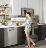 Haier ENERGY STAR® Smart Top Control with Stainless Steel Interior Dishwasher with Sanitize Cycle