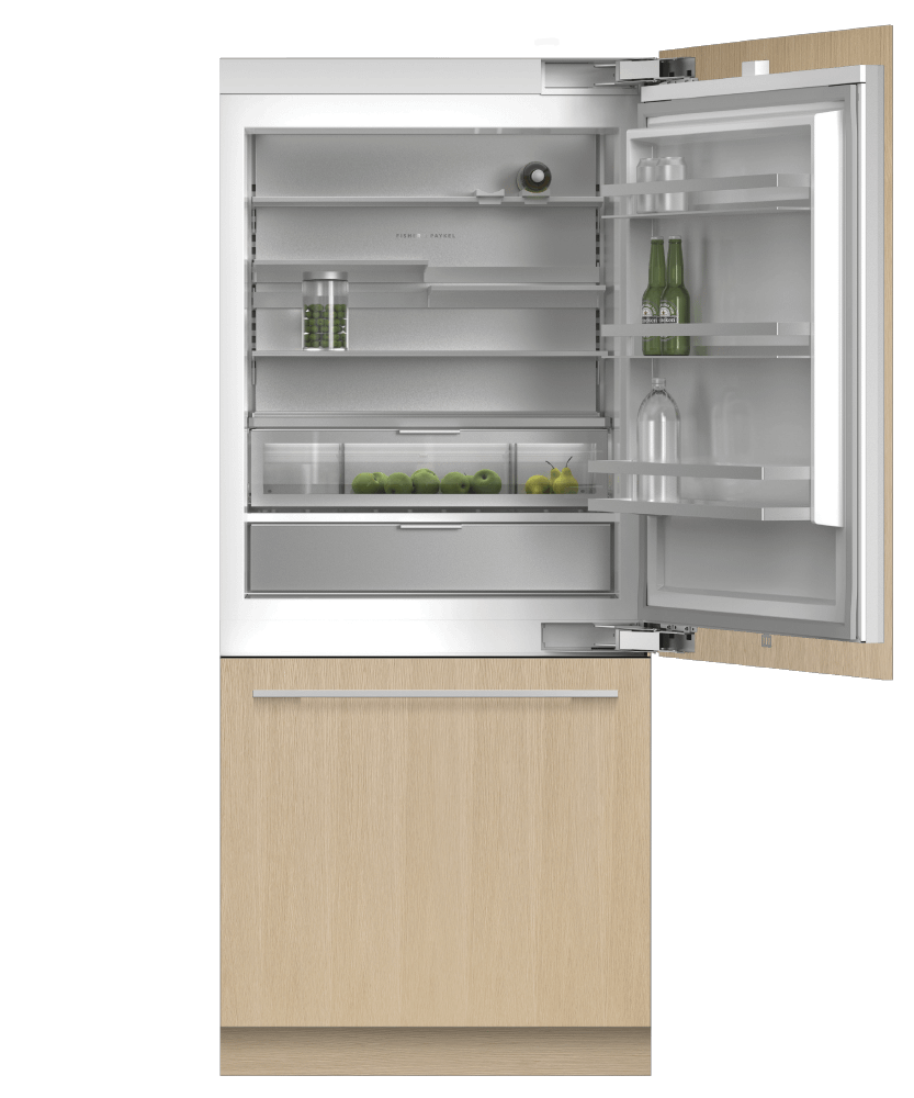 Integrated Refrigerator Freezer, 36", 19,2 cu ft, Ice & Water