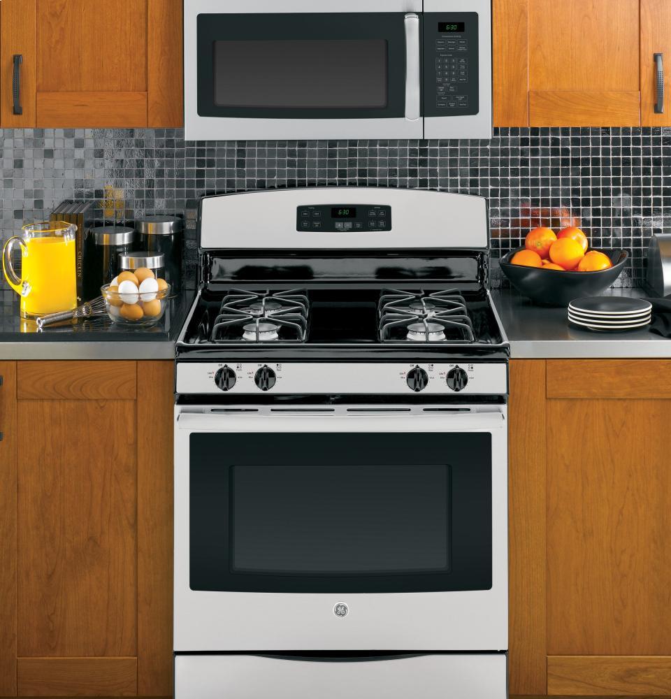 GE® 30" Free-Standing Gas Range