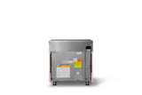 36"W. Induction Range (Finish: Blush, Trim: Polished Chrome)