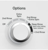 GE® 4.2 cu. ft. Capacity Washer with Stainless Steel Basket