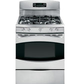 GE Profile™ Series 30" Free-Standing Self Clean Gas Range