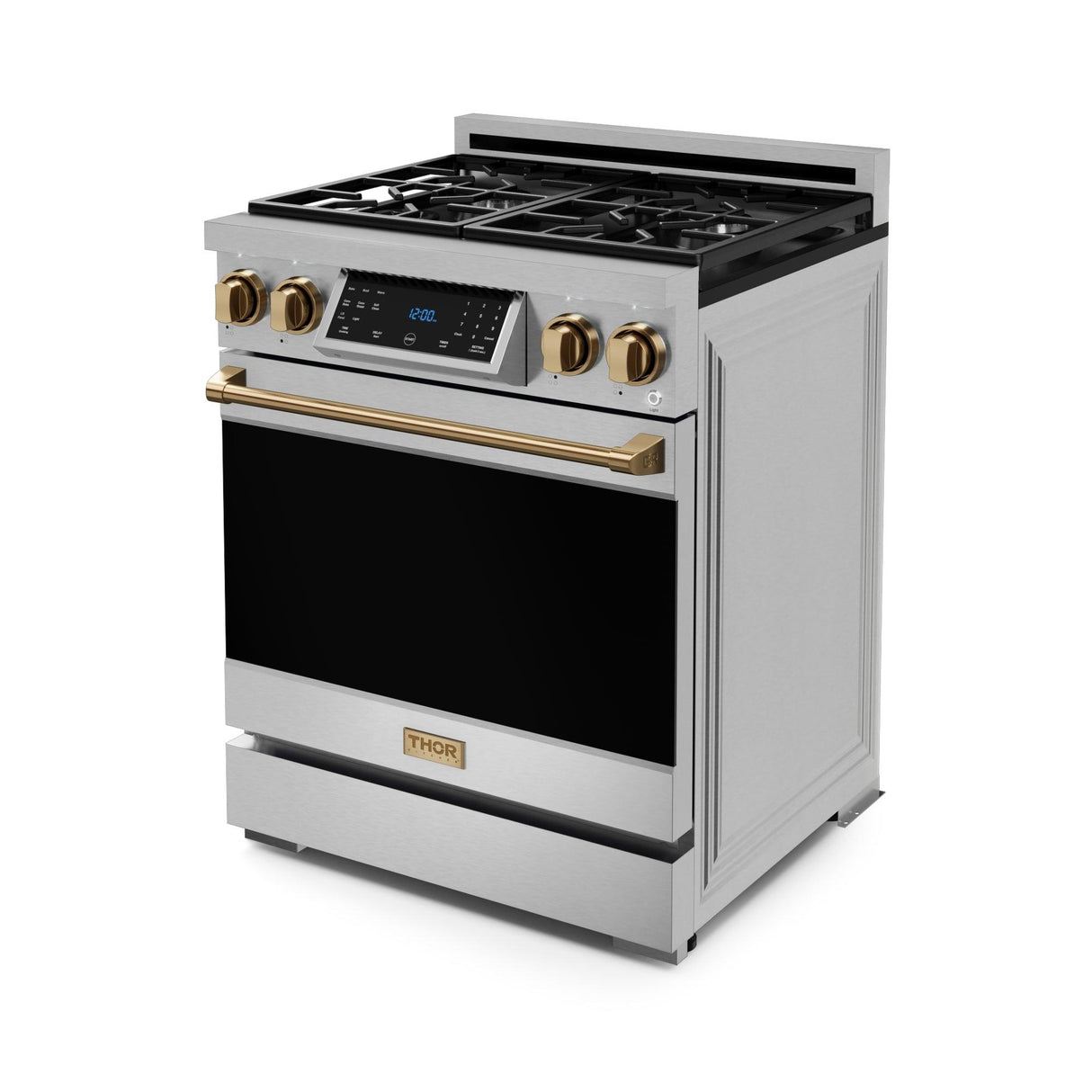 30 Inch Professional Lp Range With Tilt Panel Touch Control In Stainless Steel/bronze  Gordon Ramsay Series