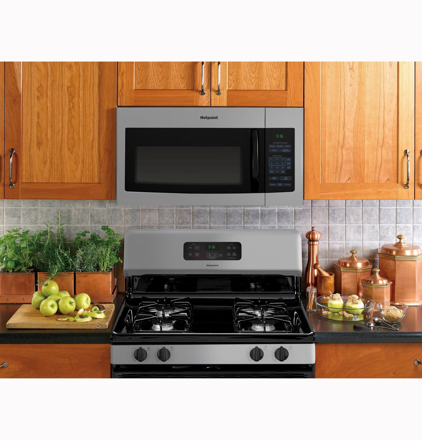 Hotpoint® 1.6 Cu. Ft. Over-the-Range Microwave Oven