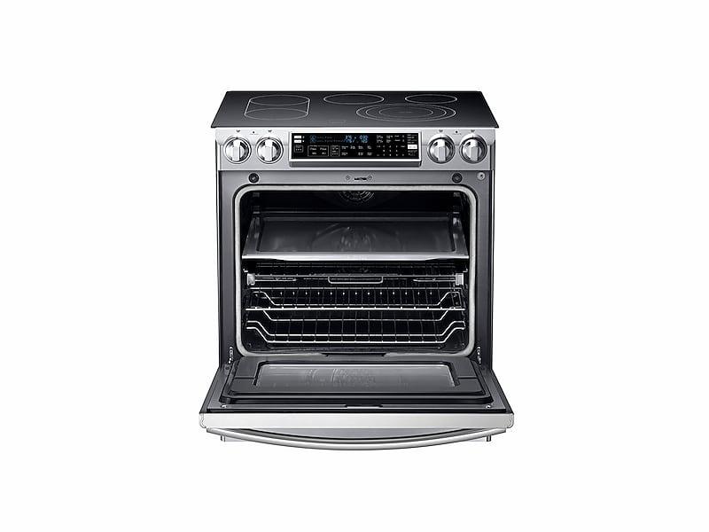 5.8 cu. ft. Slide-In Electric Range with Flex Duo™ in Stainless Steel