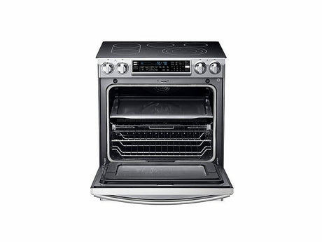 5.8 cu. ft. Slide-In Electric Range with Flex Duo™ in Stainless Steel