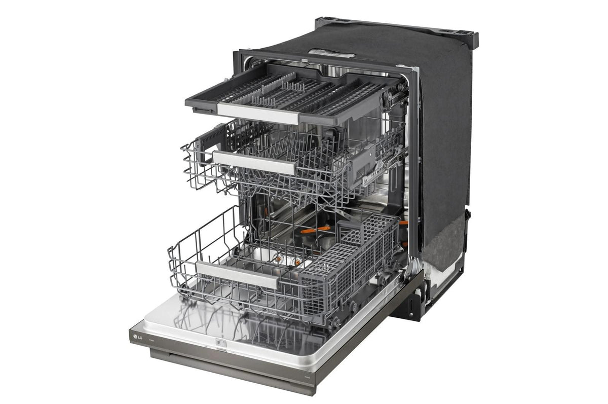 Smart FlushFit™ Top Control Dishwasher with 1-Hour Wash & Dry, QuadWash® Pro, TrueSteam® and Dynamic Heat Dry™ w/AutoVent Dry™