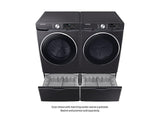 7.5 cu. ft. Smart Electric Dryer with Steam Sanitize+ in Black Stainless Steel