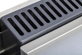 36" Nostalgie Series Freestanding Single Oven Dual Fuel Range with 5 Sealed Burners and Griddle in Stainless Steel