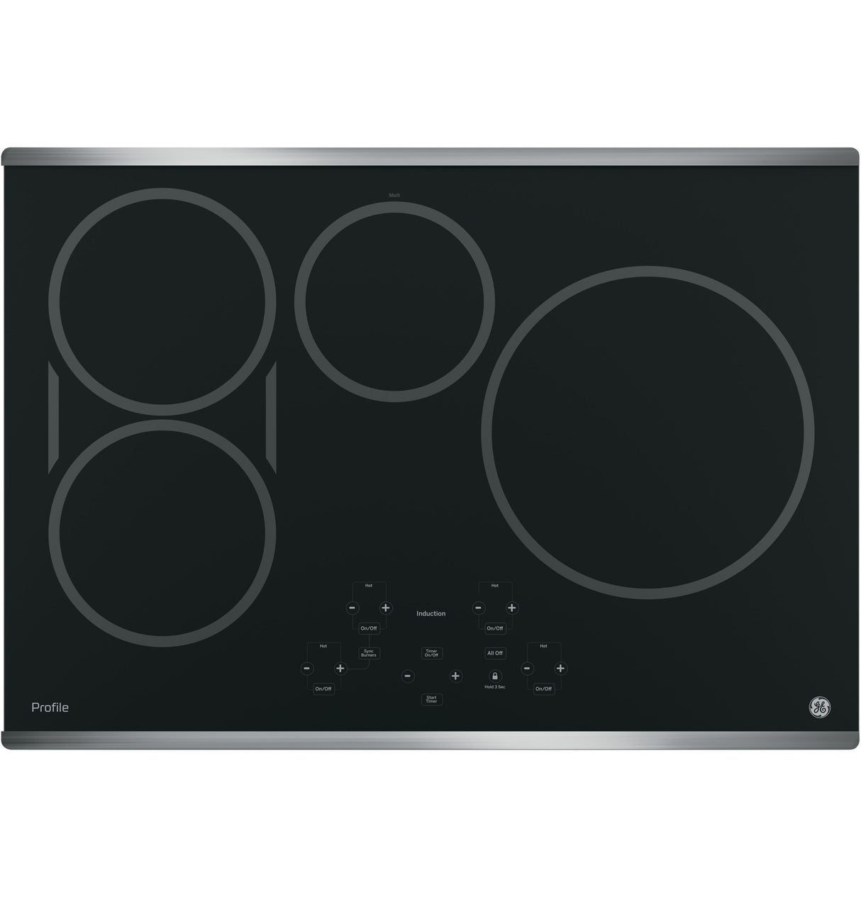 GE Profile™ 30" Built-In Touch Control Induction Cooktop