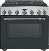 Café™ 36" Dual-Fuel Professional Range with 6 Burners (Natural Gas)