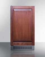 18" Wide Clear Icemaker, ADA Compliant (panel Not Included)