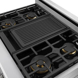 X Series 36-inch Professional Freestanding Dual Fuel Gas Range