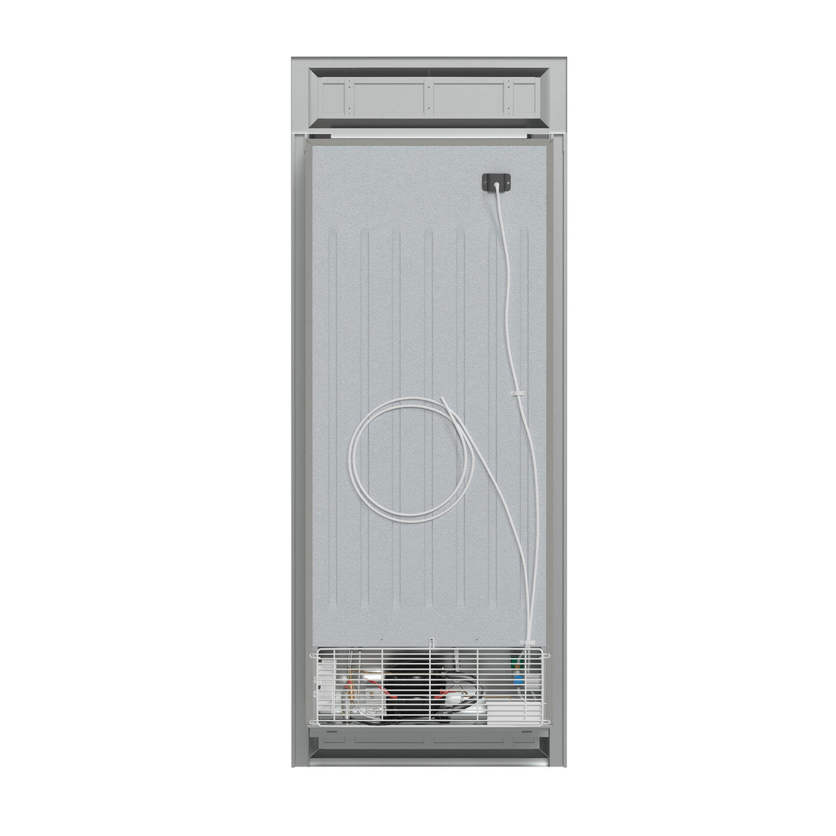 Forno Fortezza 32 Inch Left-Swing Freezer with Trim Kit, Stainless Steel, with Automatic Ice Maker