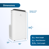 Friedrich ZoneAire Select 12,000 BTU Single-Hose Smart Portable Air Conditioner