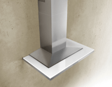 Layers, Wall, 90cm, SS/Wht Glass, LED, BODY ONLY