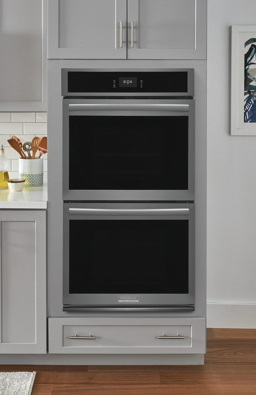 27" Double Electric Wall Oven with Total Convection