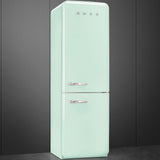 Approx 24" 50'S Style refrigerator with automatic freezer, Pastel green, Right hand hinge