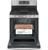 GE® 30" Free-Standing Gas Convection Range with No Preheat Air Fry