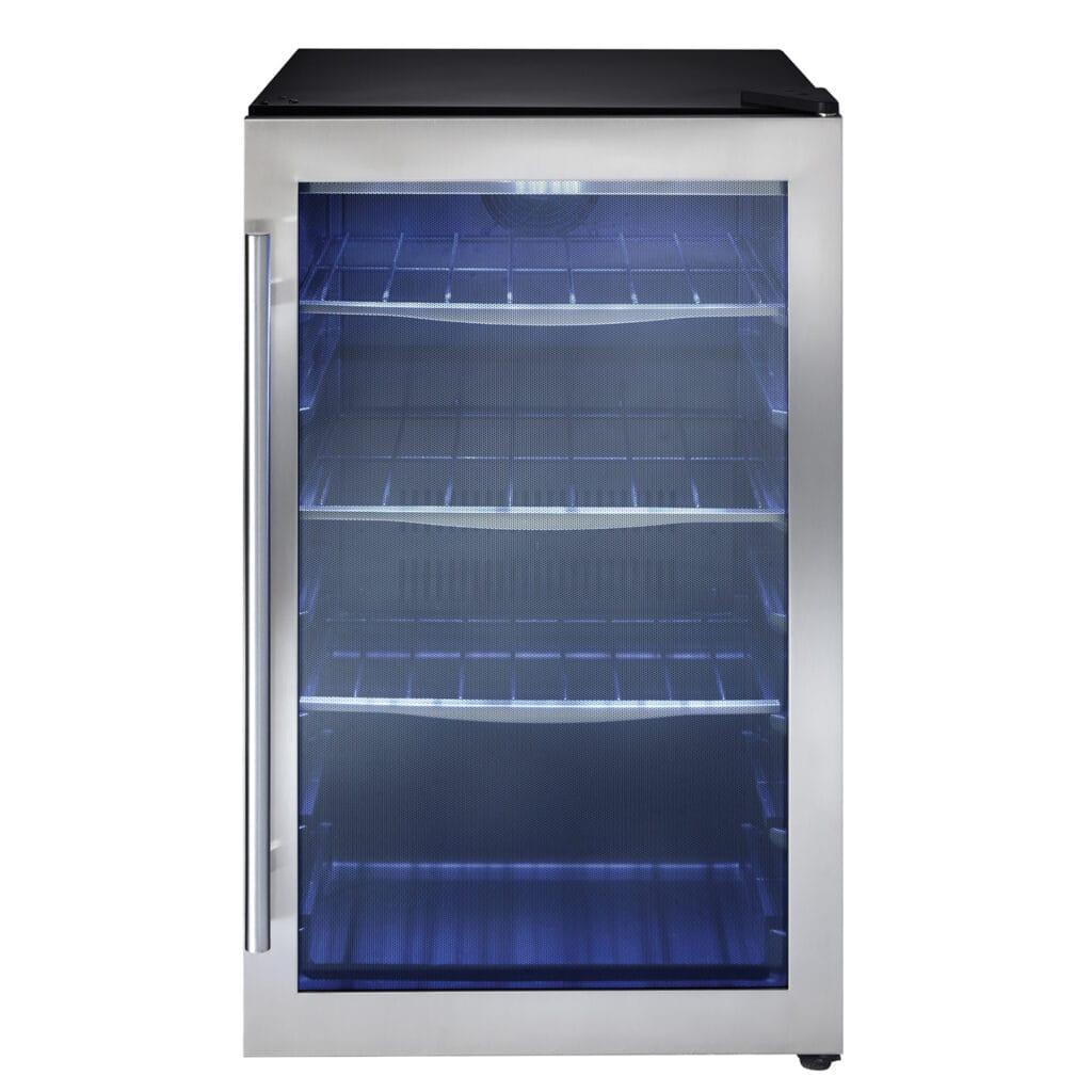 Danby 4.3 cu. ft. Free-Standing Beverage Center in Stainless Steel