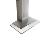 Layers, Wall, 90cm, SS/Wht Glass, LED, BODY ONLY