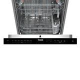 24 Inch Built-in Top Control Dishwasher With Pocket Handle - Black
