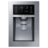 22 cu. ft. Capacity Counter Depth Side-by-Side Food ShowCase Refrigerator (Stainless Steel)