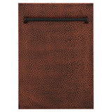 ZLINE 18" Tallac Series 3rd Rack Top Control Dishwasher with Traditional Handle, 51dBa [Color: Hand Hammered Copper]