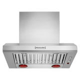 36" 585 or 1170 CFM Motor Class Commercial-Style Wall-Mount Canopy Range Hood
