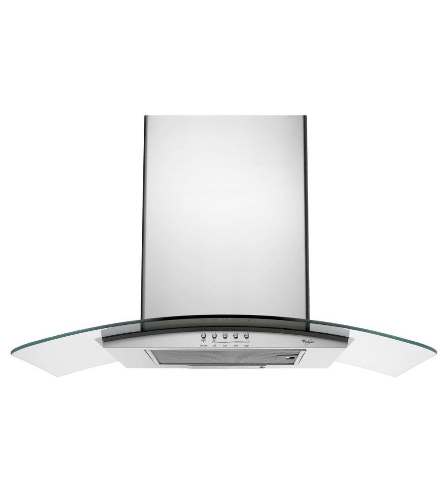 36" Convertible Wall-Mount 400-CFM Glass Canopy Hood