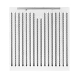 Forno Bari Espresso 30-Inch Under Cabinet Range Hood, White, 600 CFM, LED Lighting, Dishwasher-Safe Baffle Filters, 3-Speed Fan Control