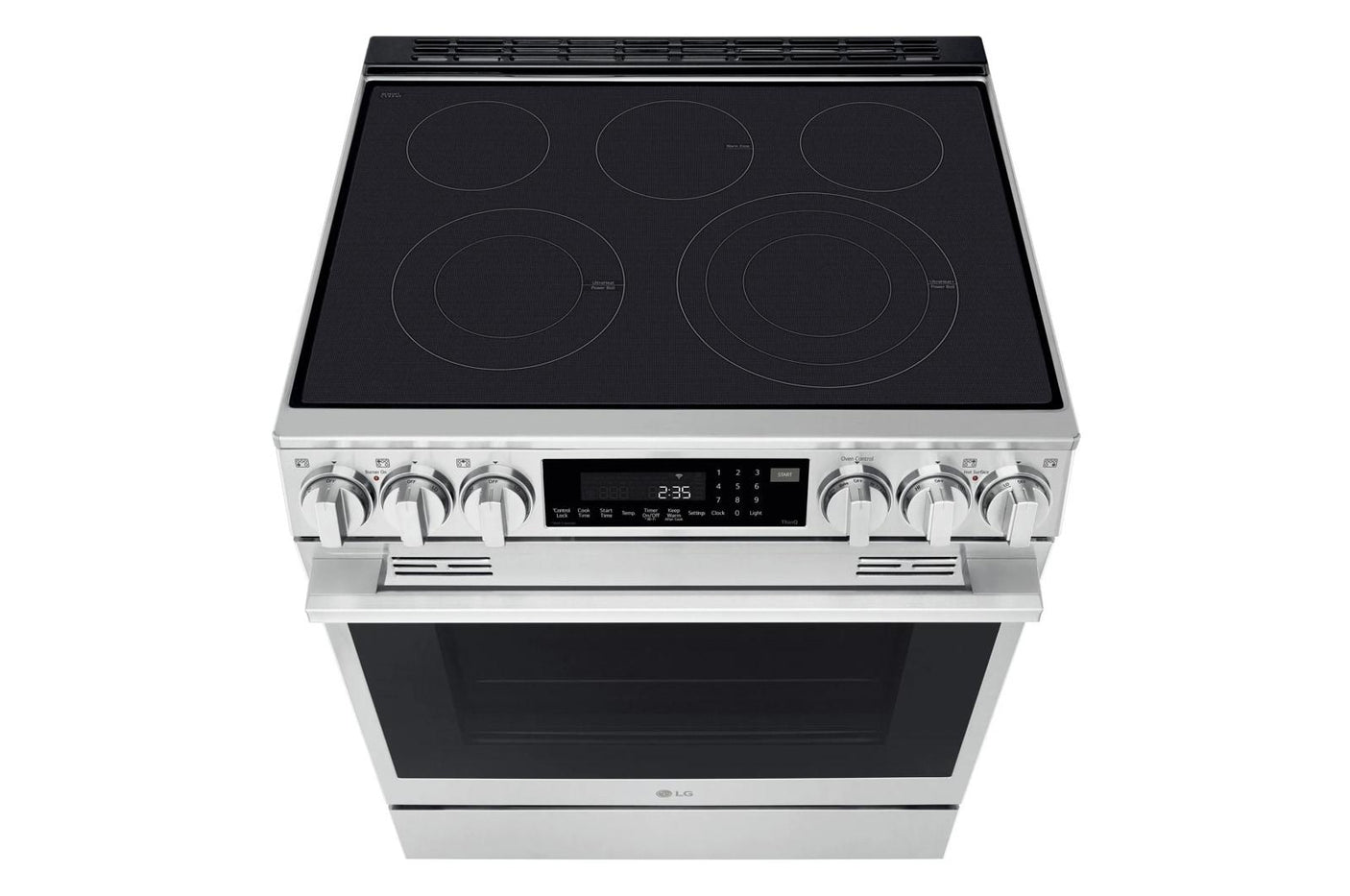 6.3 cu. ft. Smart Electric Slide-in Range with InstaView®, ProBake Convection®, and Air Fry