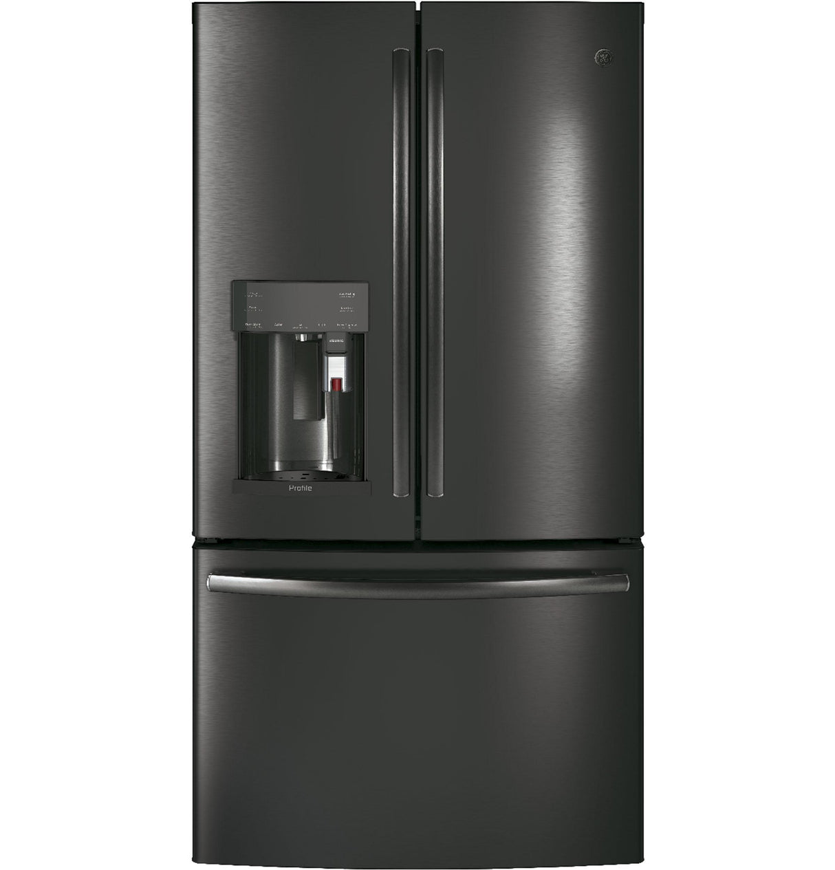GE Profile™ Series ENERGY STAR® 22.2 Cu. Ft. Counter-Depth French-Door Refrigerator with Keurig® K-Cup® Brewing System