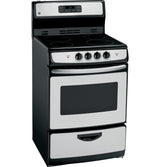 GE® 24" Self Clean Free-Standing Electric Range