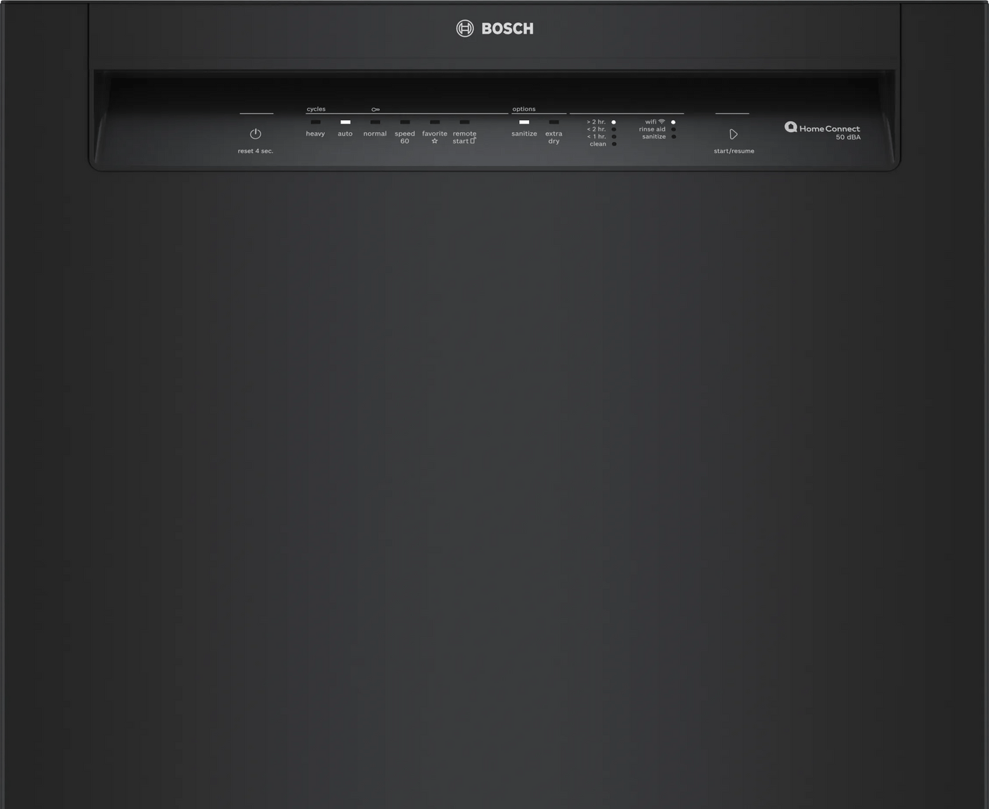 100 Series Dishwasher 24" Black
